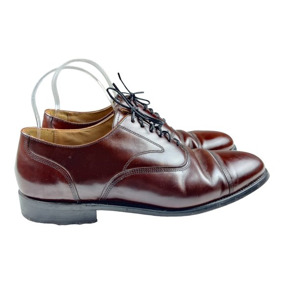 Hanover Master Flex Brown Leather Oxford Dress Shoes Lace Up main image 7